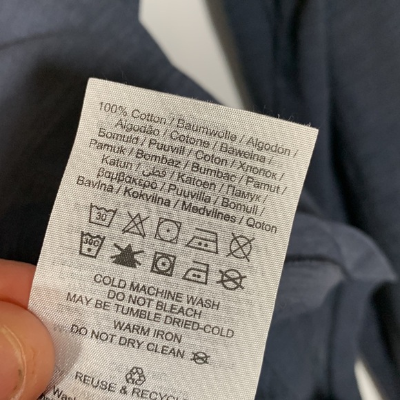 Durable Goods by Jack & Jones Navy Blue Long Sleeve Shirt - Picture 7 of 7